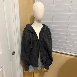 C9 by Champion Dark Gray Camo Hoodie Jacket